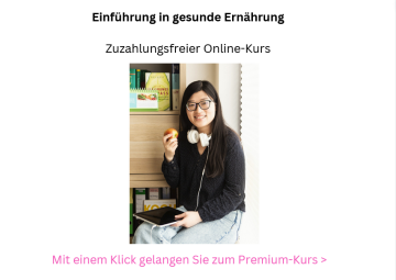 Einführung in gesunde Ernährung